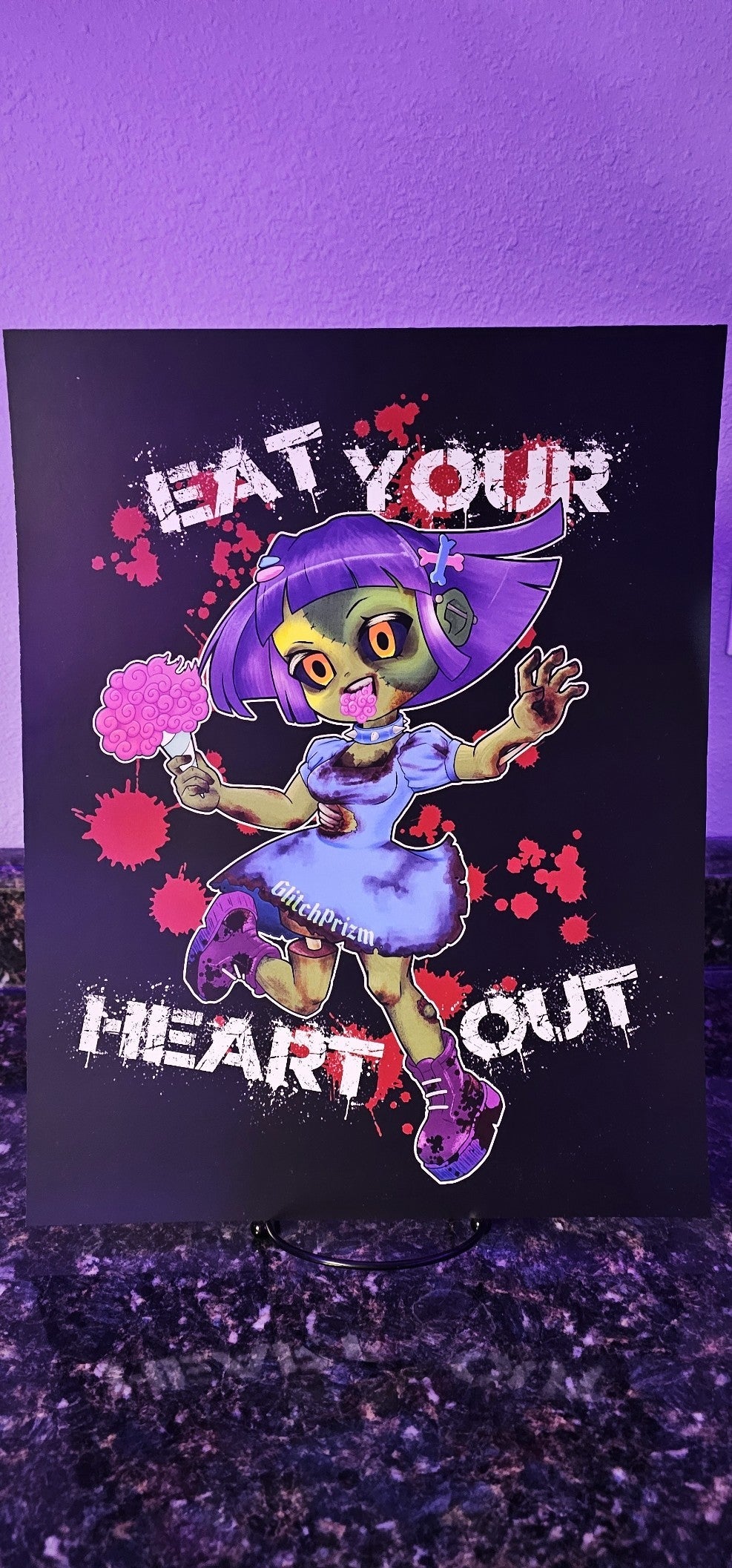 "Eat Your Heart Out" print