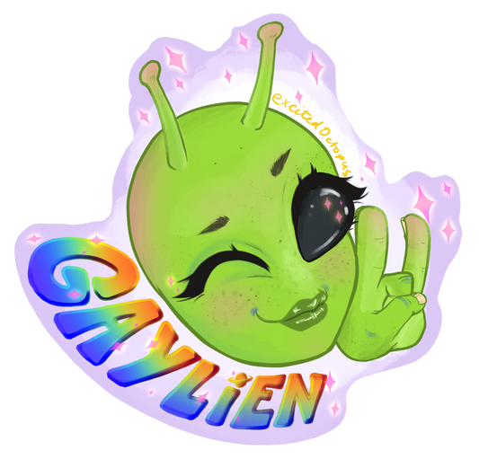 Gaylien sticker image 0