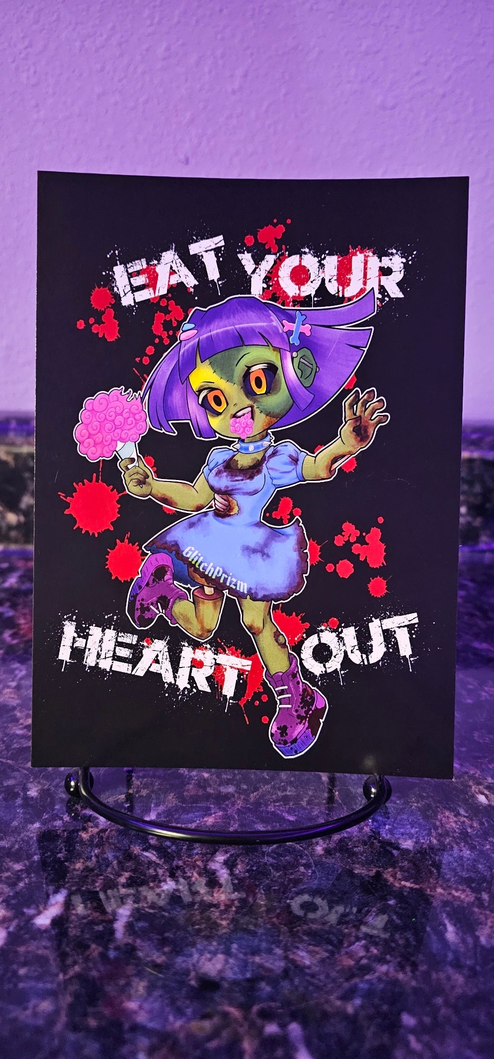 "Eat Your Heart Out" print