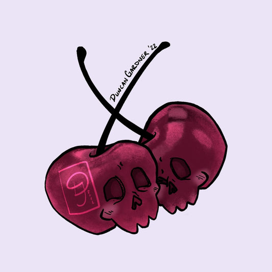 Skullcherries Sticker image 0