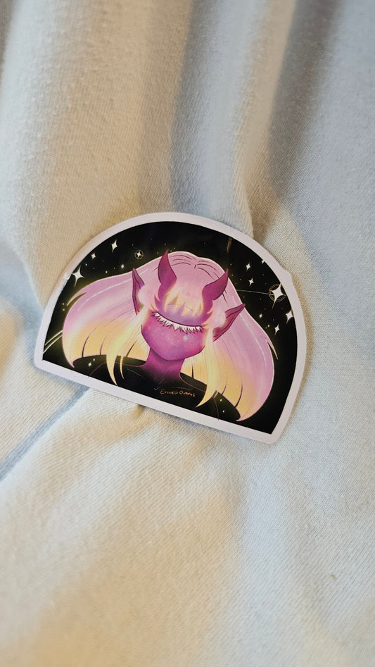 Space Babe sticker